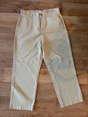 Men's Casual Straight-Leg Chino Pants in Light Khaki